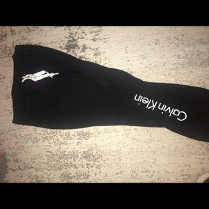 Calvin Klein black sweatpants
